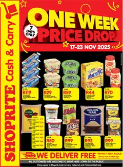 Preview of Shoprite flyer valid from 17/11/2025