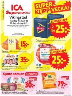 Förhandsgranska reklamblad Vikingstad från butik ICA Supermarket gäller från 09/02/2026
