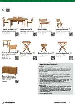 Vorschau des Merkblatts Aktionen Gartenmöbel vom Shop DO IT+GARDEN MIGROS gültig von 26.02.2024 bis | Seite: 11