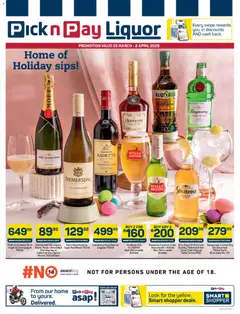 Preview of Pick n Pay flyer valid from 25/03/2026