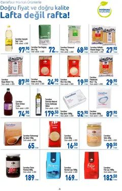 CarrefourSA Katalog 06.11.2025 - Broşürünün önizlemesi | Strana: 26