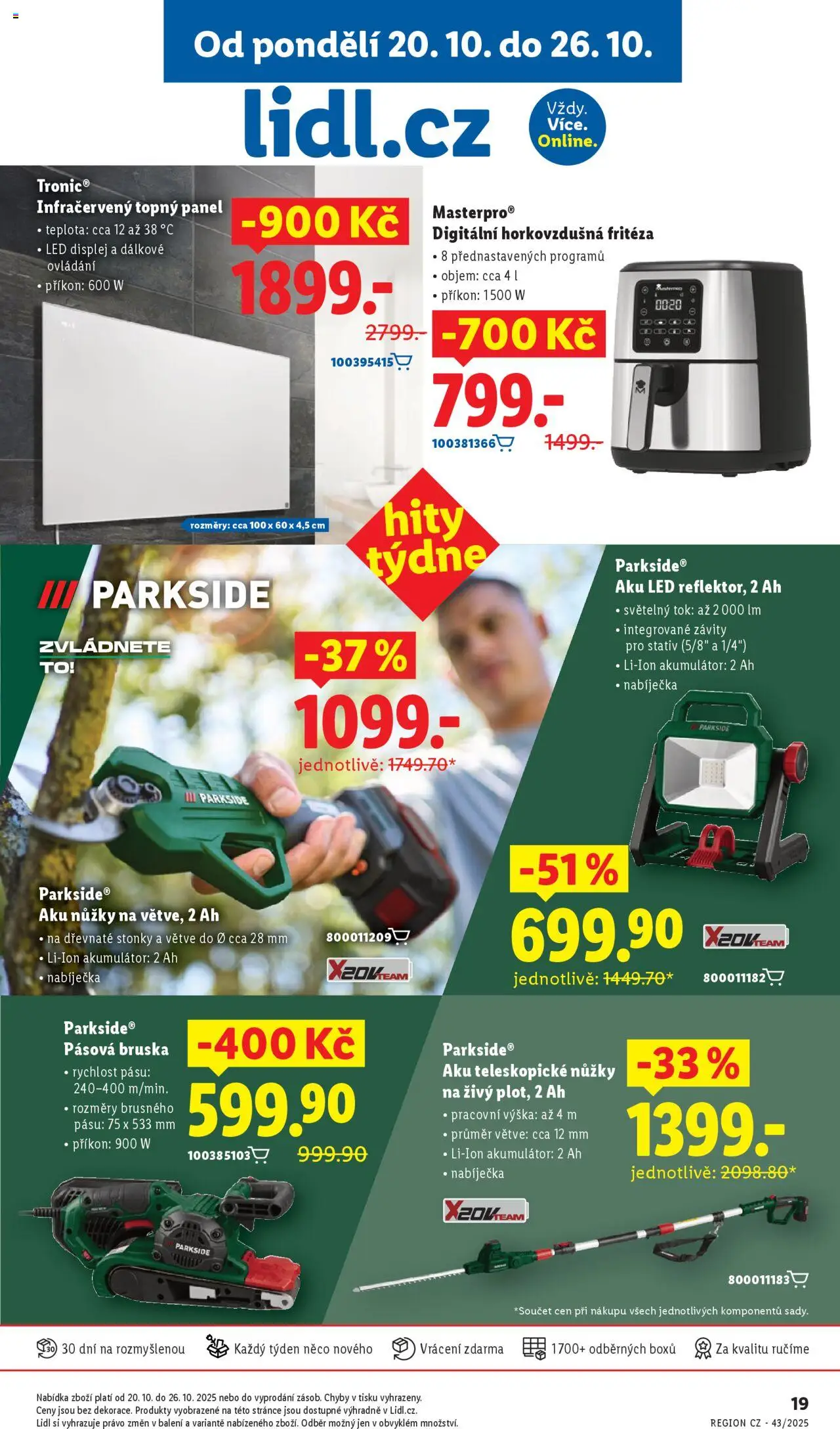  LIDL leták příští týden od 20.10.2025 >> Lidl Akce