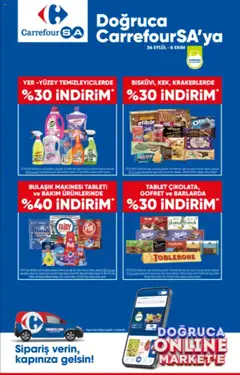 CarrefourSA Katalog 26.09.2025 - Broşürünün önizlemesi