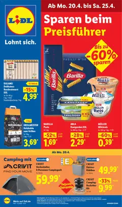 Vorschau von dem Prospekt des Geschäftes Lidl, gültig ab dem 20.04.2026