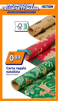 Anteprima dell'opuscolo Attuale volantino dal negozio Action valido da 19/11/2025