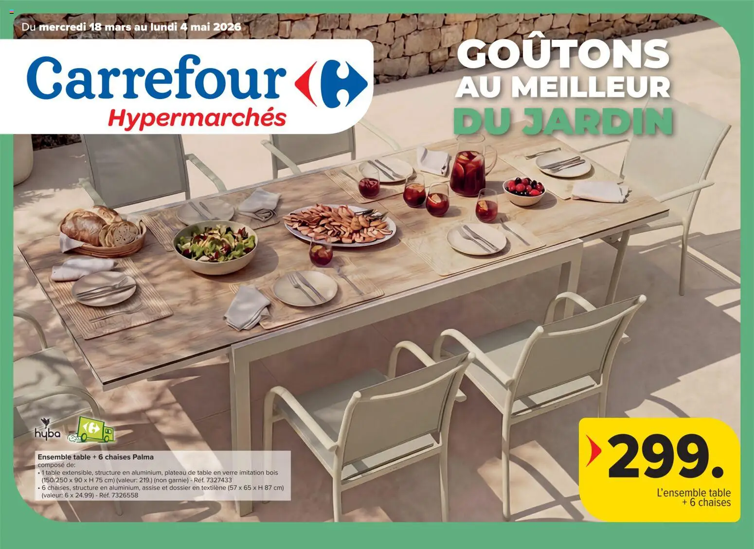 Voorbeeld van Carrefour Publicité van winkel Carrefour geldig vanaf 18/03/2026