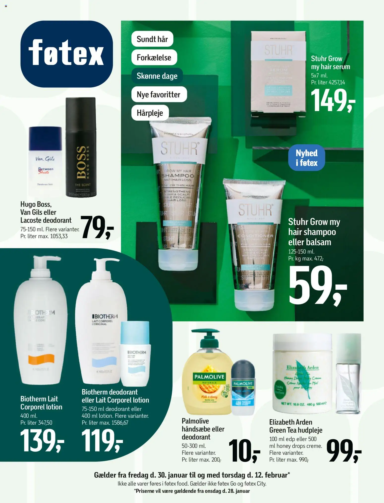 Eksempel på tilbudsavis Skønne dage fra butik Føtex gyldig fra 30/01/2026