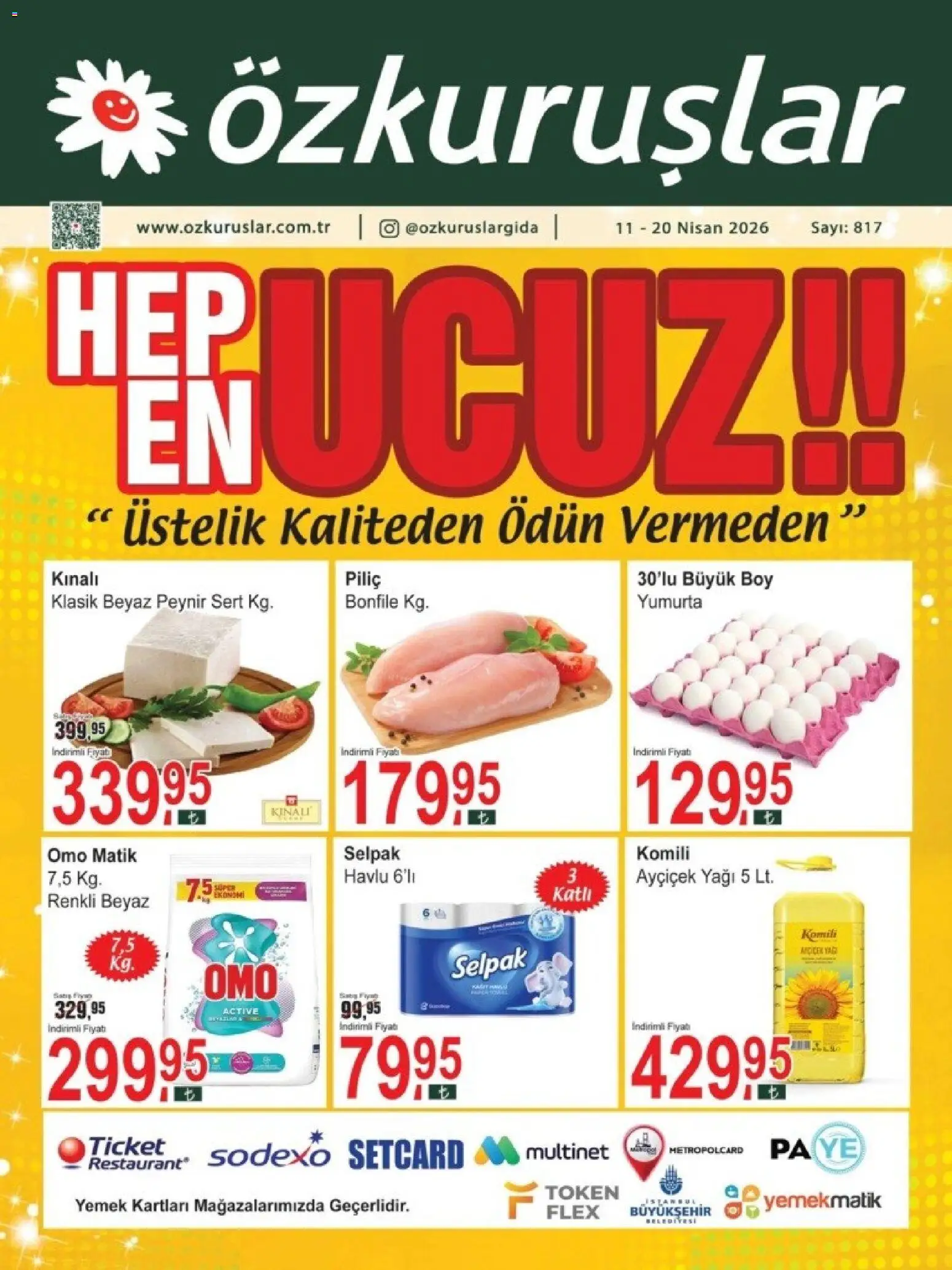 Özkuruşlar Özkuruşlar Katalog 11.04.2026 - Broşürünün önizlemesi