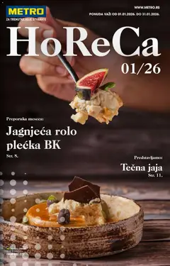 Pregled Metro kataloga - važi od 01.01.2026