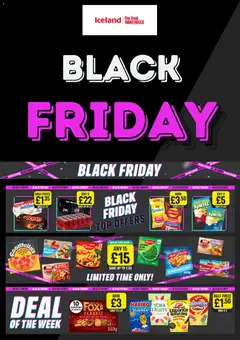Preview of Iceland Black Friday valid from 26/11/2025
