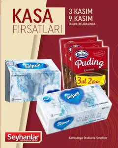 Seyhanlar Market Kasa Fırsatları 03.11.2025 - Broşürünün önizlemesi