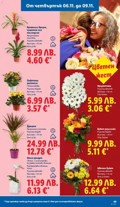 Преглед на Седмична брошура 45 от магазин Лидл - Офертата е валидна от 03.11.2025 | Cтраница : 49