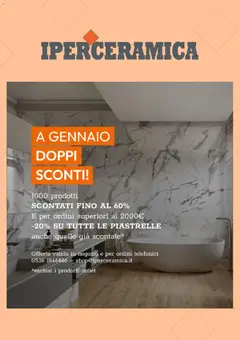 Anteprima dell'opuscolo Attuale volantino dal negozio Iperceramica valido da 30/12/2025