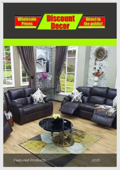 Preview of Discount Decor flyer valid from 27/09/2025