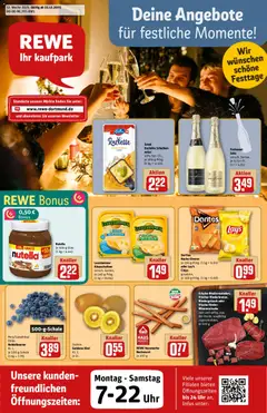 Vorschau von dem Prospekt des Geschäftes Rewe ihr Kaufpark, gültig ab dem 22.12.2025