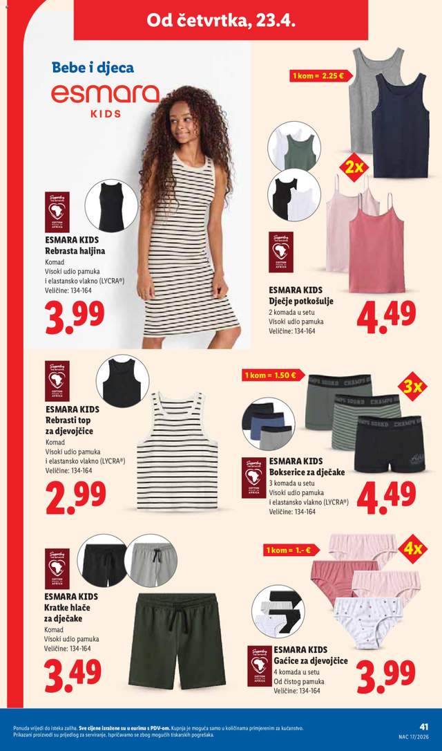 Novi Lidl katalog od 20.04.