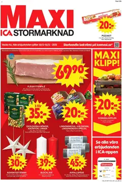 Förhandsgranska reklamblad Solna från butik ICA Maxi gäller från 10/11/2025