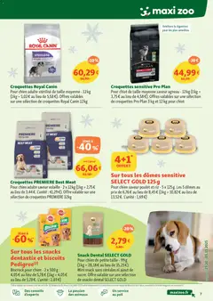 Prévisualisation de Catalogue du magasin Maxi ZOO formulaire valide 29/10/2025 | Page: 7