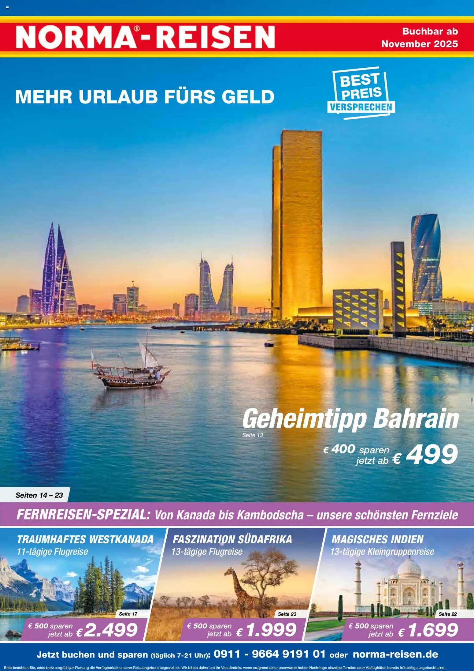 Vorschau von dem Prospekt des Geschäftes Norma, gültig ab dem 01.11.2025