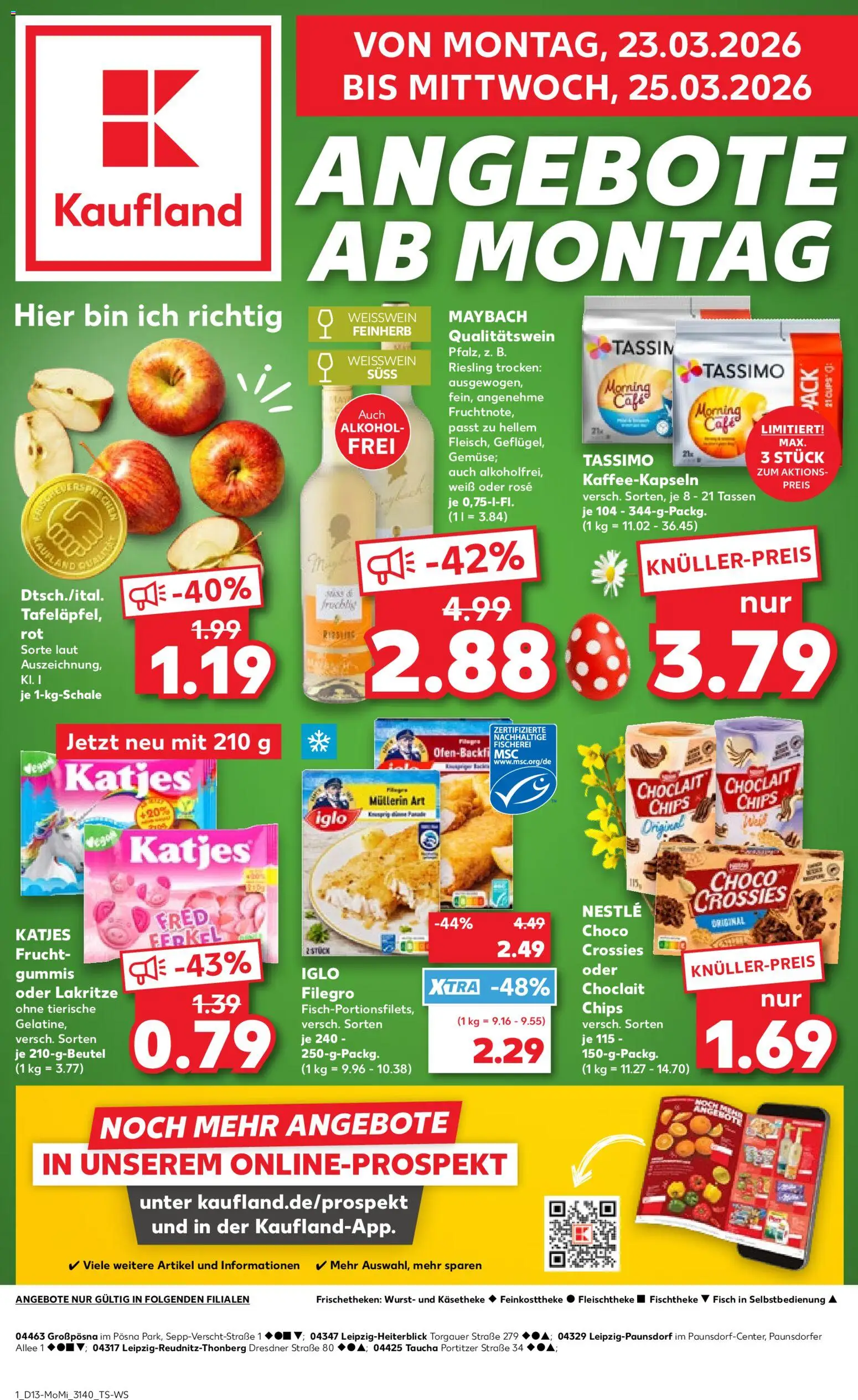 Vorschau von dem Prospekt des Geschäftes Kaufland, gültig ab dem 23.03.2026