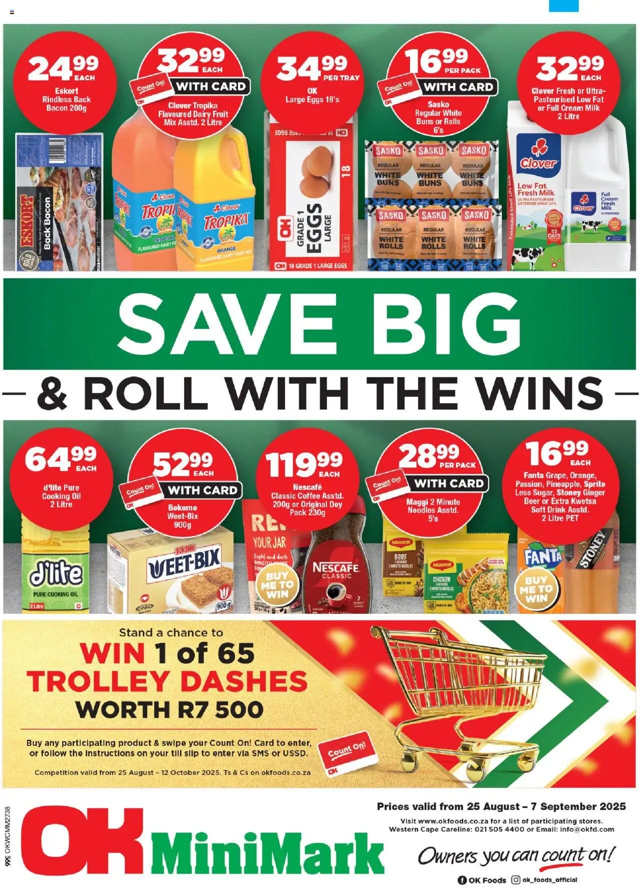 OK Foods Western Cape - OK MiniMark from 25/08 - 07/09/2025 > Promotions
