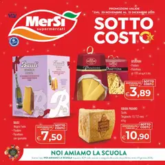 Anteprima dell'opuscolo Attuale volantino dal negozio MerSi Supermercati valido da 29/11/2025