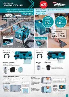 Previzualizarea de cataloage: Makita Catalog nou valabil de la 01.10.2025 | Pagina: 7