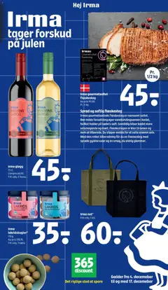 Eksempel på tilbudsavis Irma tager forskud på julen fra butik Coop 365 gyldig fra 04/12/2025