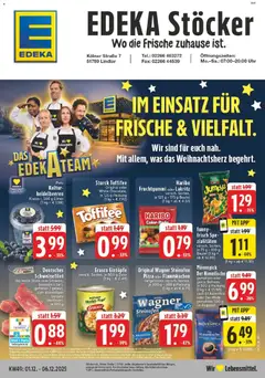 Vorschau von dem Prospekt des Geschäftes Edeka, gültig ab dem 01.12.2025