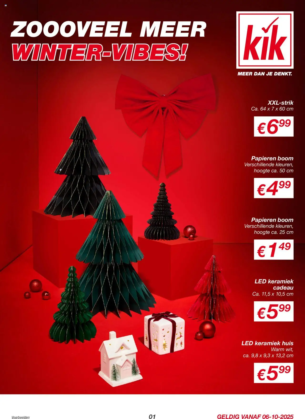 Voorbeeld van Folder van winkel KiK geldig vanaf 06-10-2025