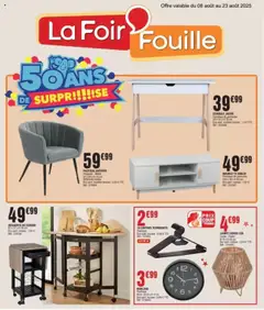 Prévisualisation de Catalogue de la semaine 33 du magasin La Foir'Fouille formulaire valide 08/08/2025