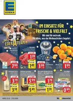 Vorschau von dem Prospekt des Geschäftes Edeka, gültig ab dem 21.12.2025