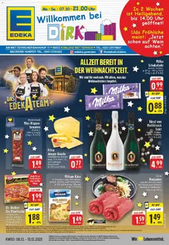 Vorschau von dem Prospekt des Geschäftes Edeka, gültig ab dem 07.12.2025