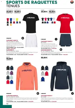 Prévisualisation de Catalogue du magasin Sport 2000 formulaire valide 28/05/2024 | Page: 102