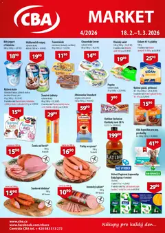 Náhled nabídky: CBA Leták - Market platný od 18.02.2026