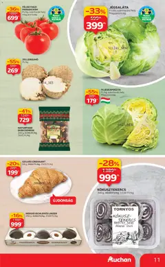 Auchan - Akciós újság Auchan megtekintése, amely érvényes 2025.11.06.-től | Oldal: 11