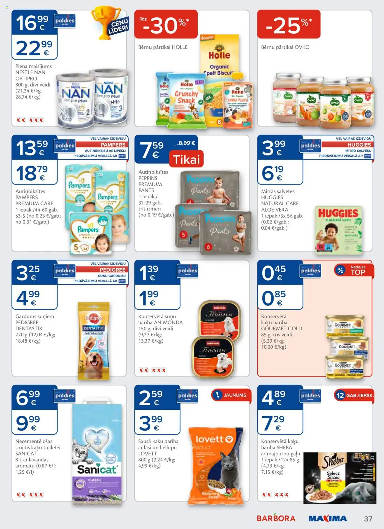 Skatīt Maxima akciju bukletu, derīgs no 2025.09.23