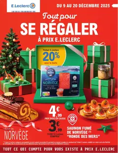 Prévisualisation de Catalogue Depenser moins du magasin E.Leclerc formulaire valide 09/12/2025