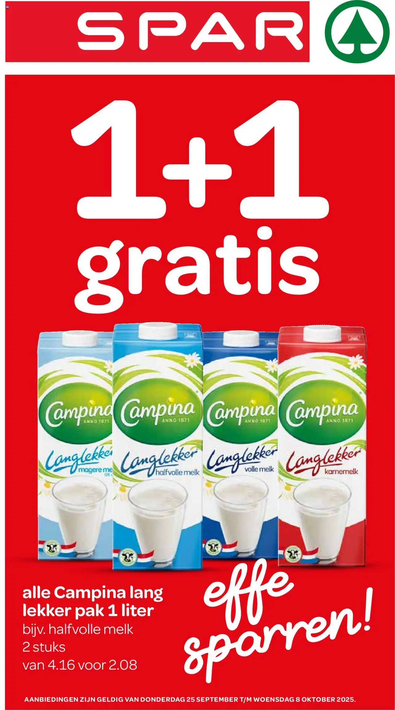Spar shop Folder geldig vanaf 25-09-2025 - Paginanummer 1