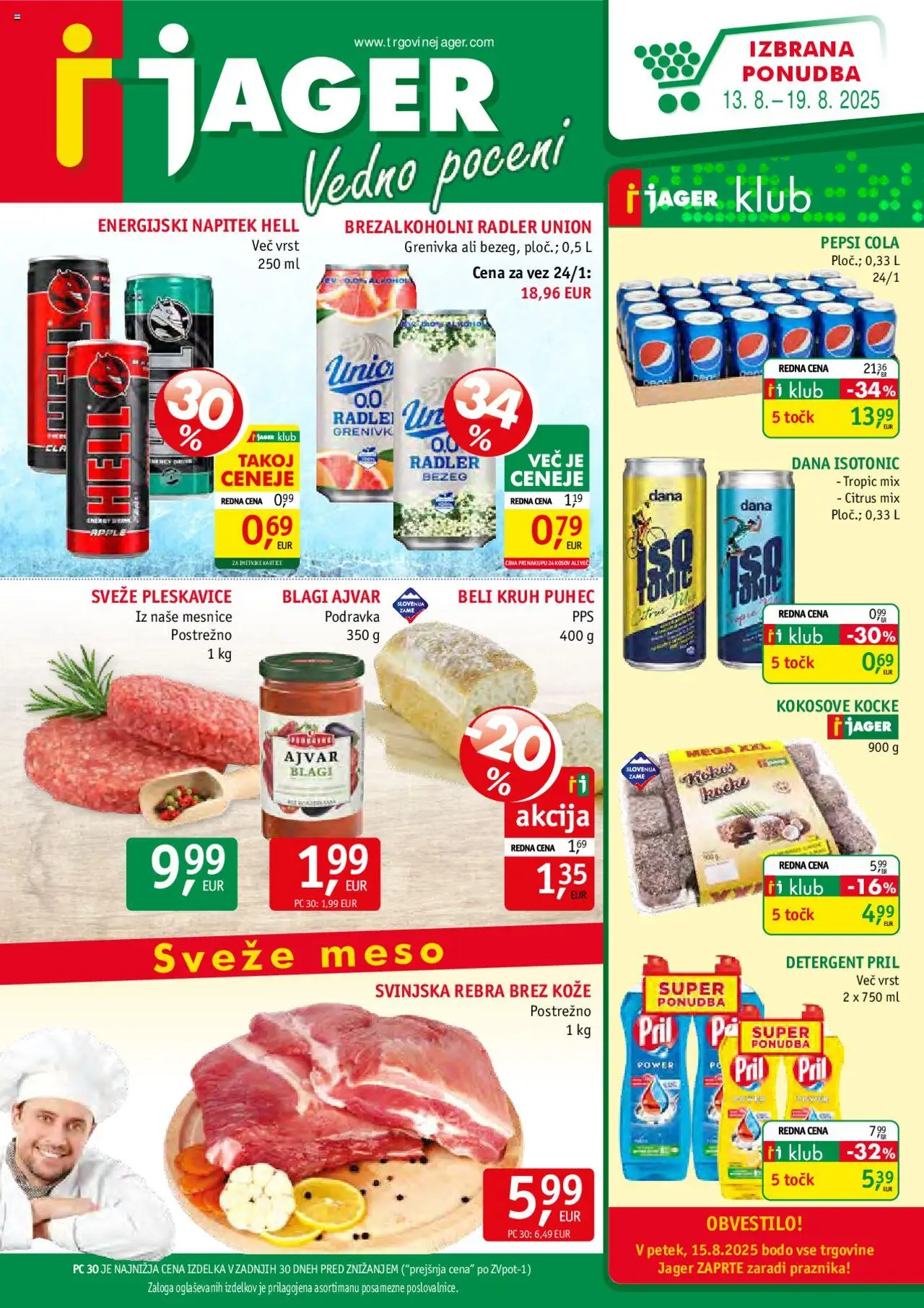 Jager Katalog od 13.08.2025 - aktualna ponudba - stran 1