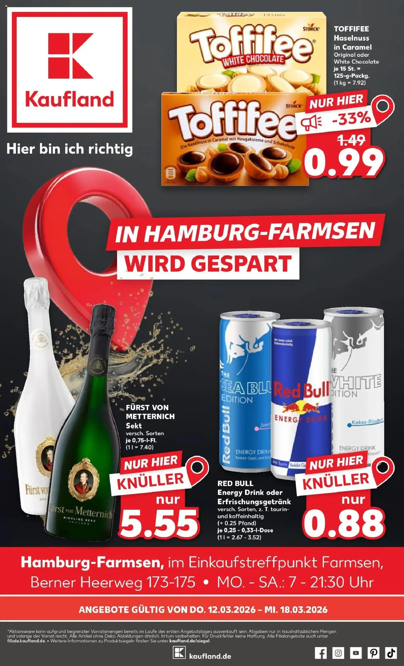 Vorschau von dem Prospekt des Geschäftes Kaufland, gültig ab dem 12.03.2026