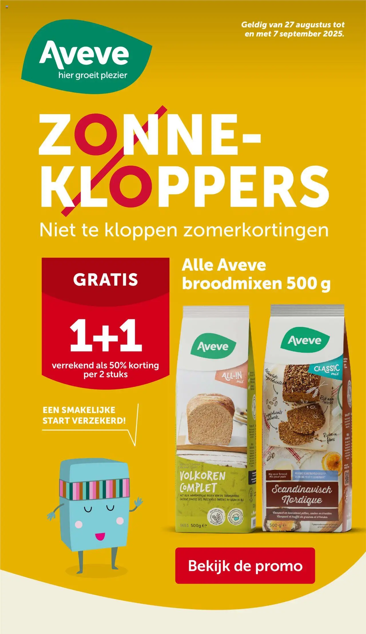 Aveve shop Folder geldig vanaf 27/08/2025 - Paginanummer 1