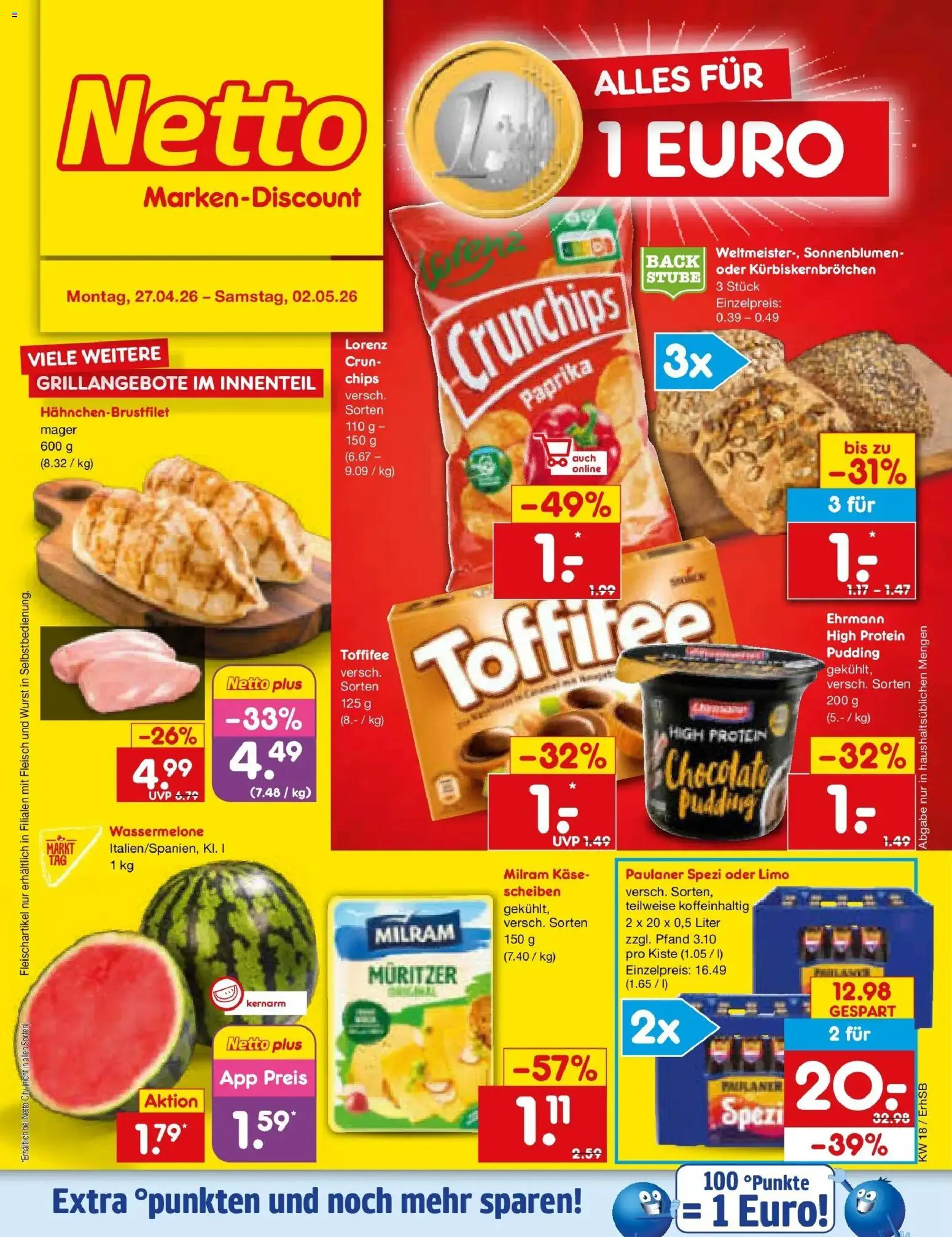 Vorschau von dem Prospekt des Geschäftes Netto Marken-Discount, gültig ab dem 27.04.2026
