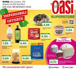 Anteprima dell'opuscolo Volantino Superstore dal negozio Oasi valido da 03/01/2026