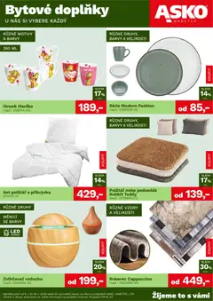 Náhled nabídky: ASKO nábytek Leták - Bytové doplňky za skvělé ceny platný od 08.01.2026