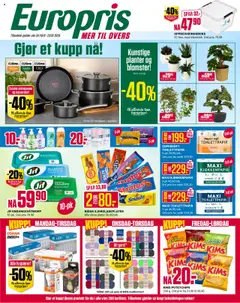 Forhåndsvis Kundeavis fra butikk Europris gyldig fra 18/08/2025