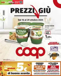 Anteprima dell'opuscolo Volantino Genova dal negozio COOP valido da 16/10/2025