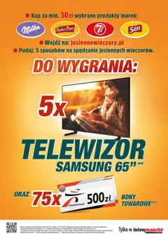 Pogląd gazetki "Konkurs - Jesienne wieczory" ze sklepu Intermarche ważnej od 16.10.2025