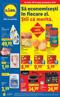 Previzualizarea de cataloage: Lidl Catalog nou valabil de la 10.11.2025