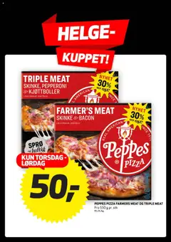 Forhåndsvis Se helgens beste tilbud! fra butikk Bunnpris gyldig fra 16/10/2025